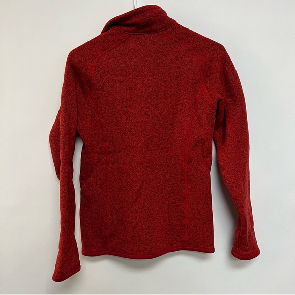 Patagonia Women's Better Sweater 1/4 Zip Fleece Long Sleeve Burnished Red Small - Picture 9 of 13